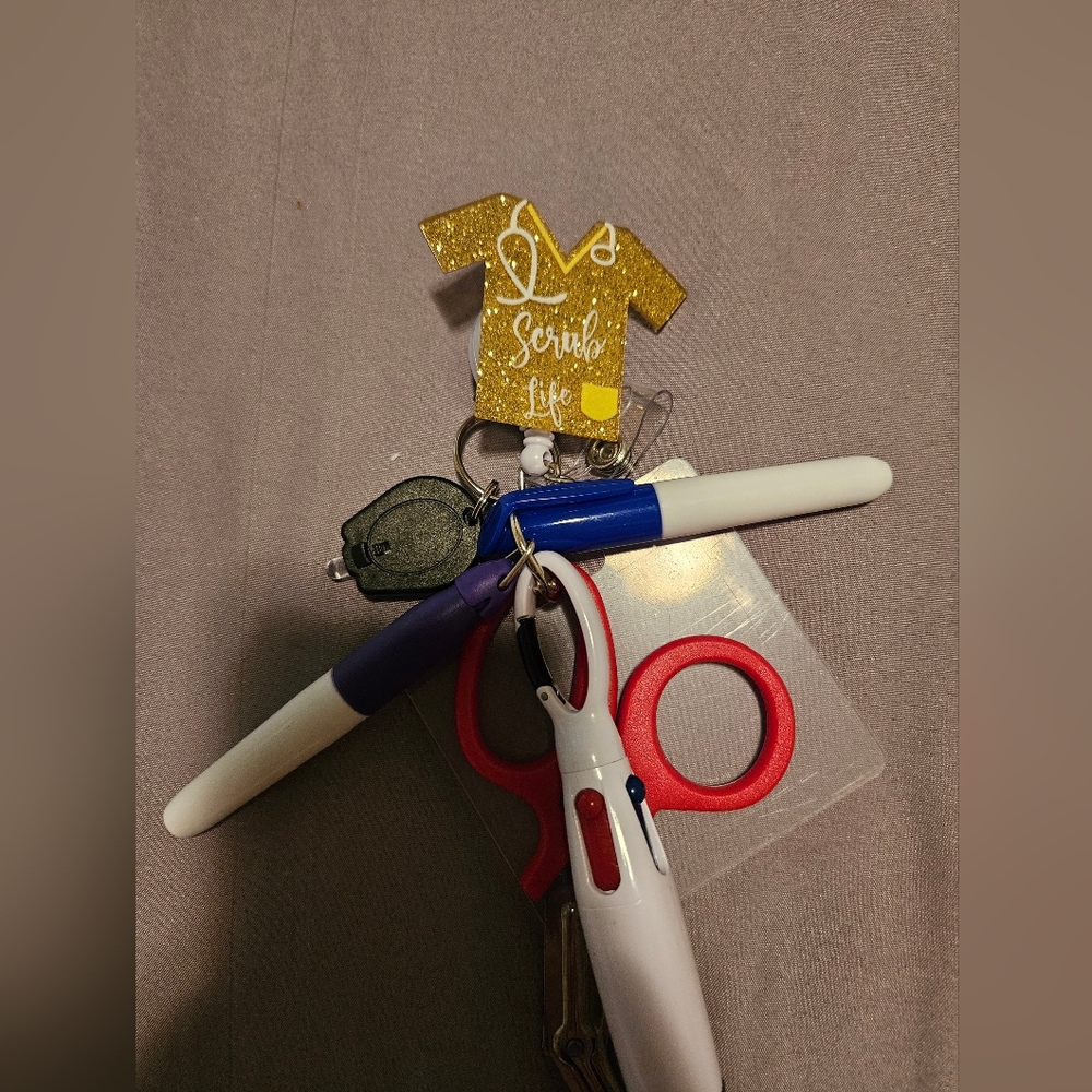 Badge Reel With LED Light - Picture 2 of 2